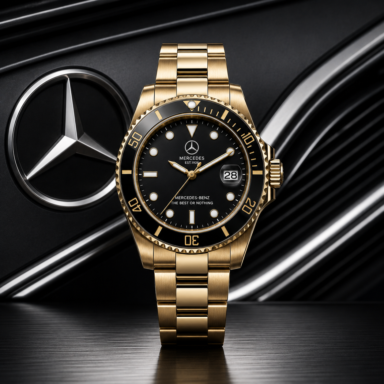 Merc 2026 RL Alloy Quartz Watch