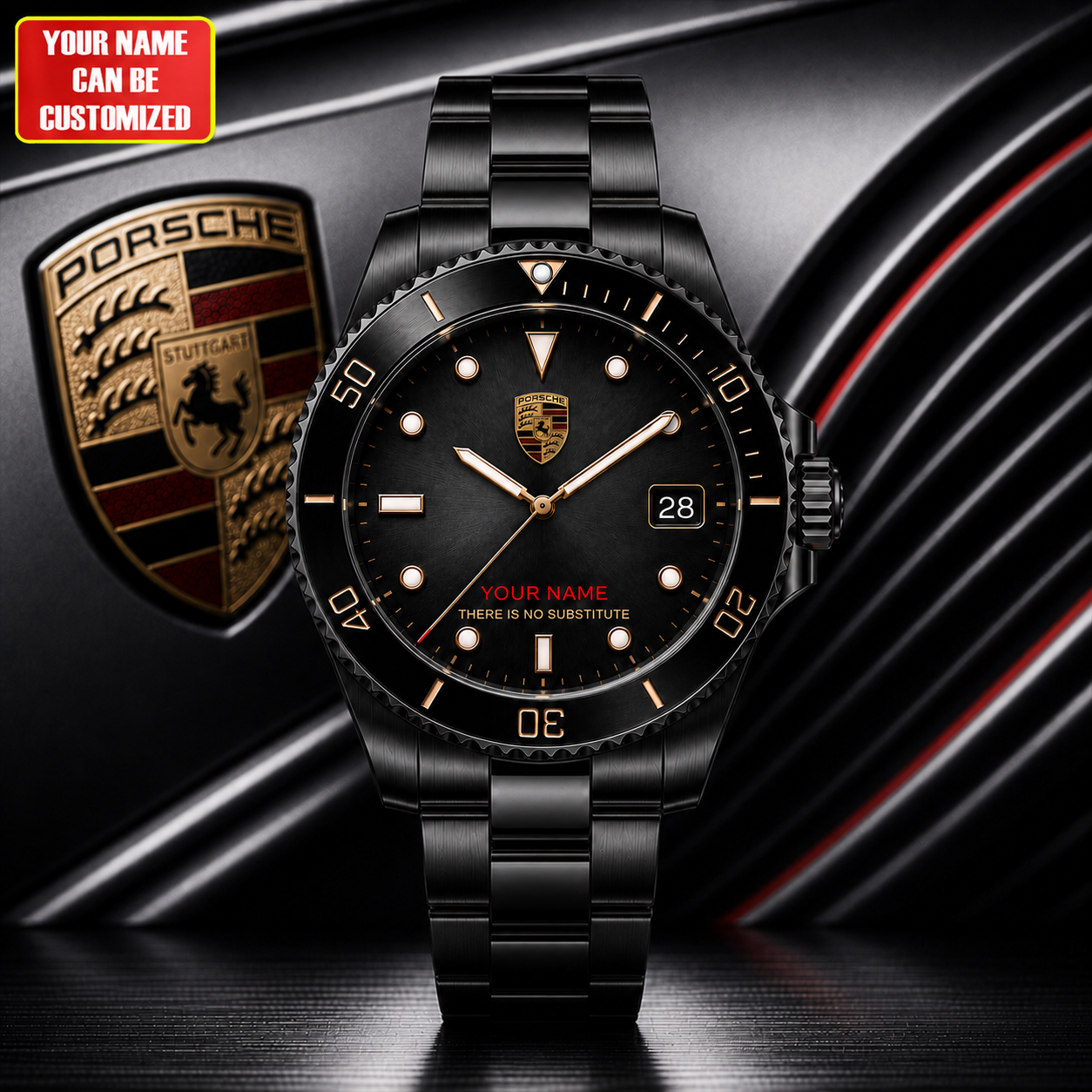 Pors Luxury 2026 RL Alloy Quartz Watch