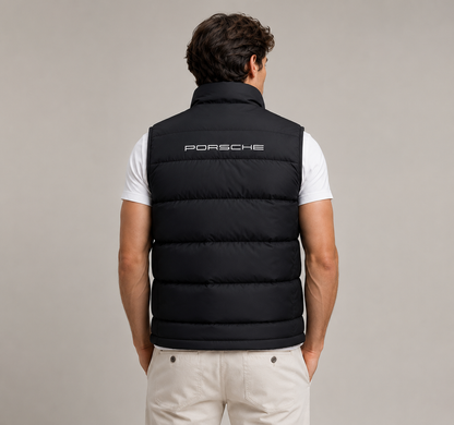 Porsche Sleeveless Windproof Puffer Jacket