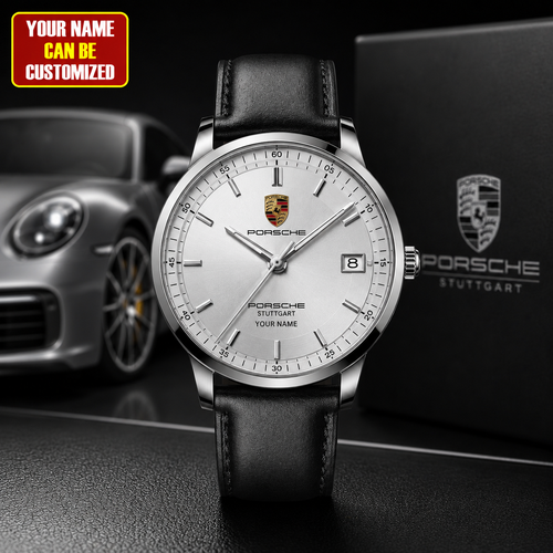 Personalized Pors Flagship Heritage Leather Watch