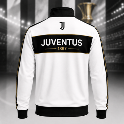 Personalized Juve 2026 Zipper Stand Collar Jacket