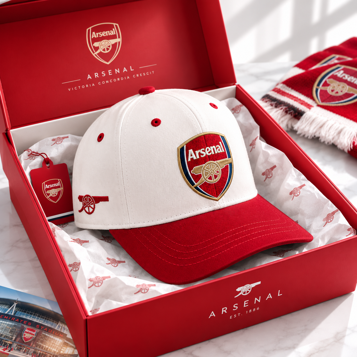 Arsenal FC Heritage 2026 Classic Cap