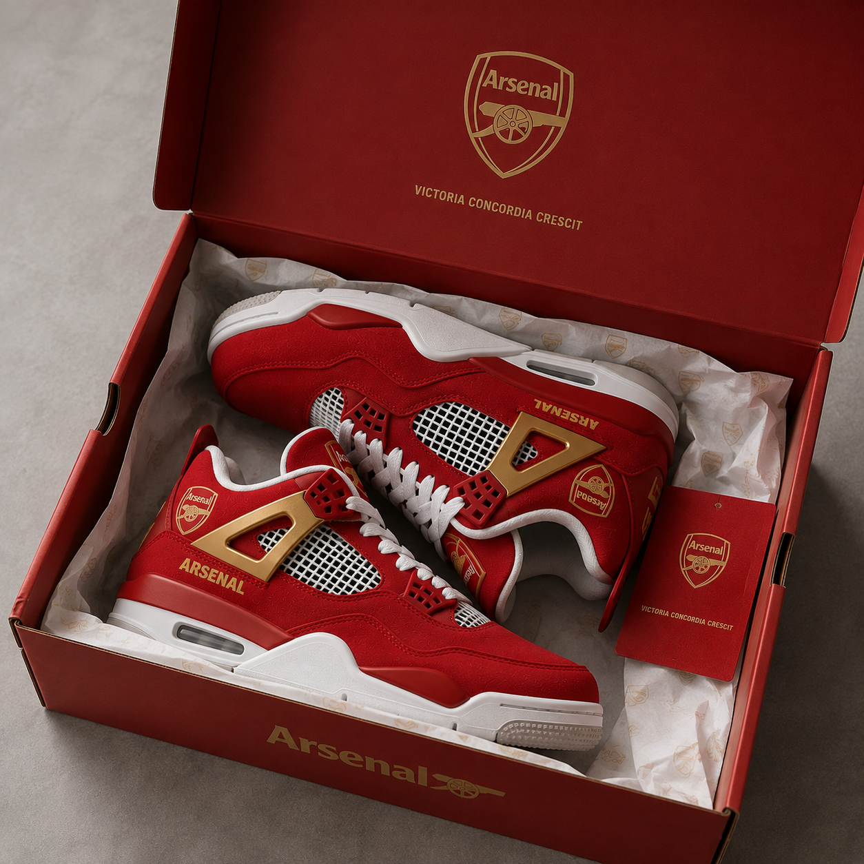 Arsenal AJ3 2026 Custom Sneaker v2