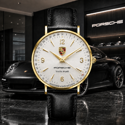 Personalized Pors 2026 Jaeger Leather Watch