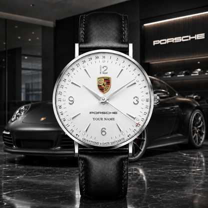 Personalized Pors 2026 Jaeger Leather Watch