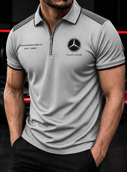 Personalized Merc Division Zipper Polo ,T-shirt, Hoodie , Short , Polo , hawaii