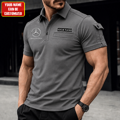 Personalized Merc 2026 Men Polo Short Sleeve Shirt