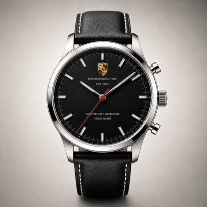 Personalized Pors Legacy 1931 Leather Strap Watch