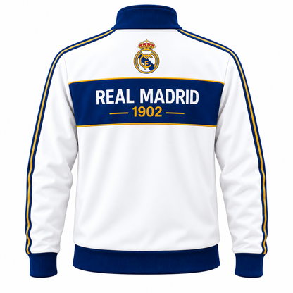 Real Madrid 1902 Zipper Stand Collar Jacket