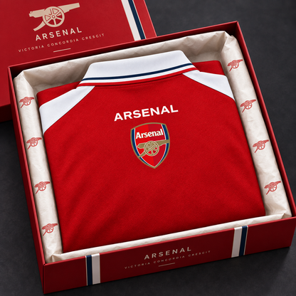 Personalized Arsenal FC Division Zipper Polo ,T-shirt, Hoodie , Short , Polo , hawaii