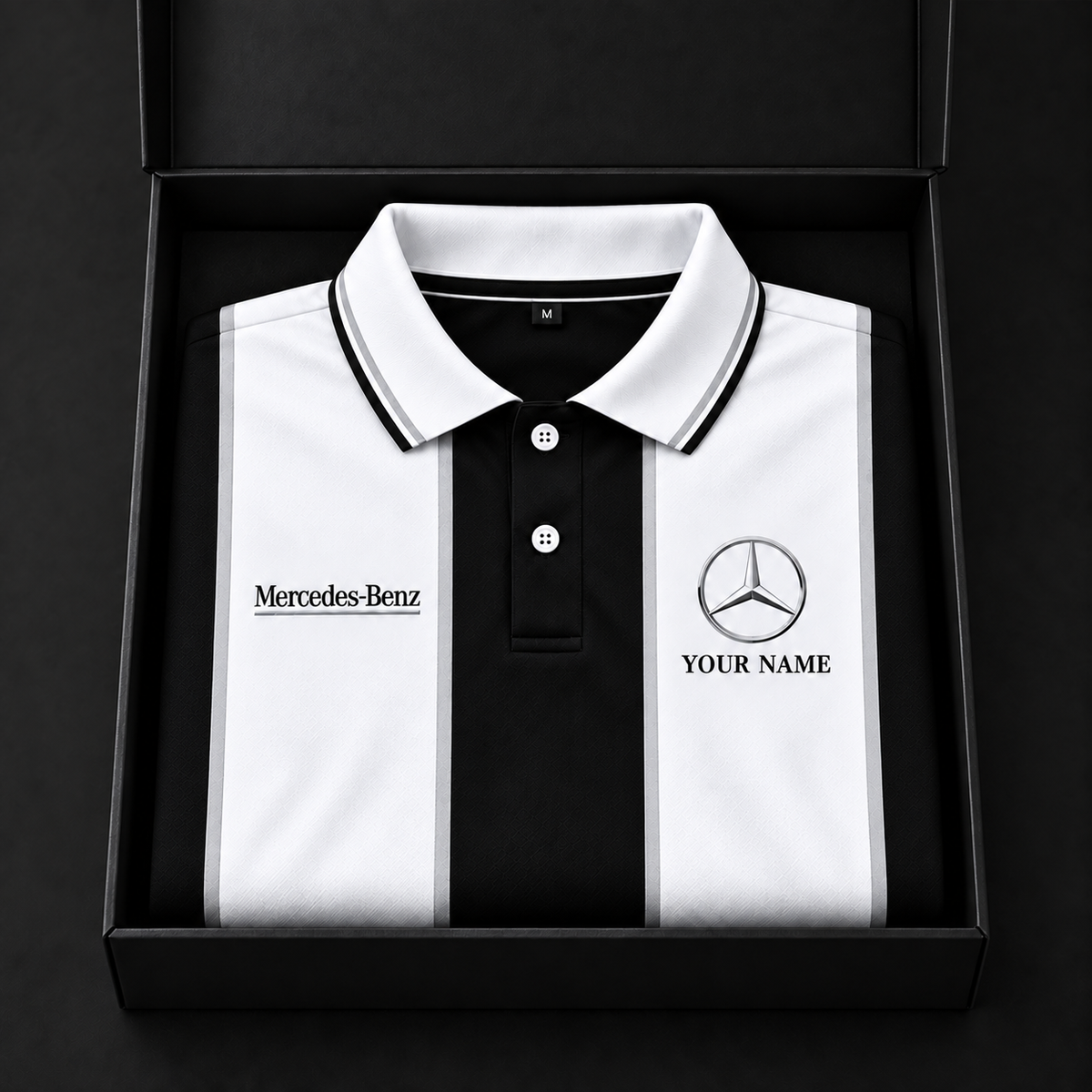 Personalized Merc Stripe Edition Polo Shirt