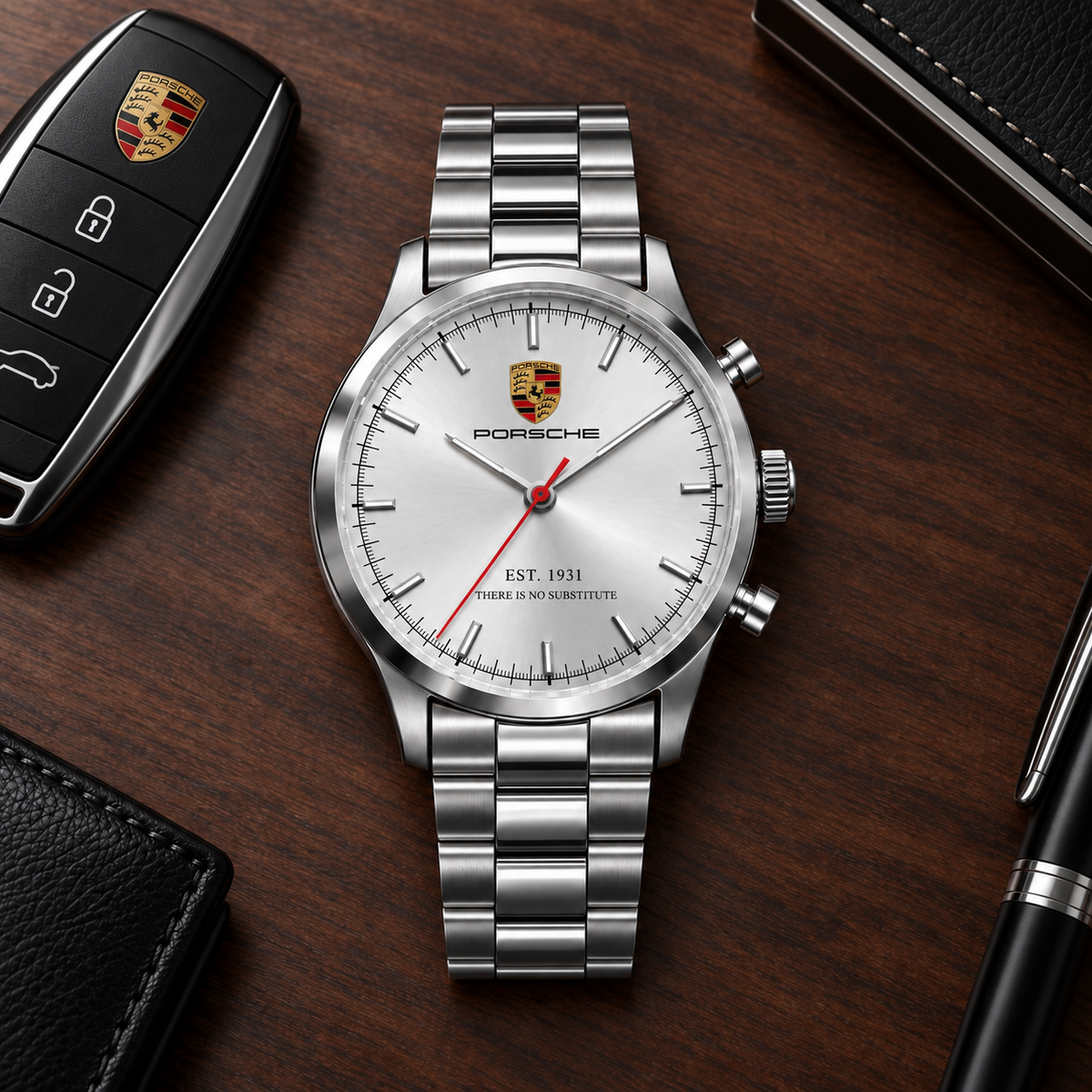 Pors Luxury Handwatch Alloy Quartz Watch