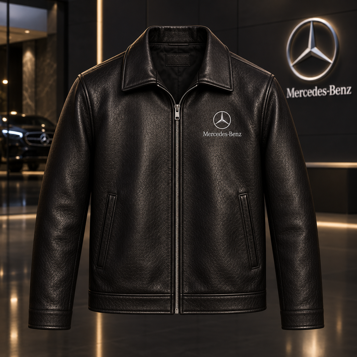 Merc Heritage 2026 Leather Collar Jacket