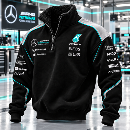 Merc Fomula Team Fleece Quarter-Zip Pullover