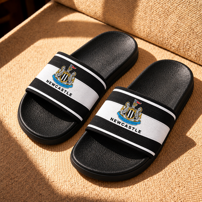 Newcastle FC Sportline Custom Leather Sandals