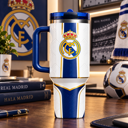Real Madrid King Champion Insulated Tumbler 30oz 40oz