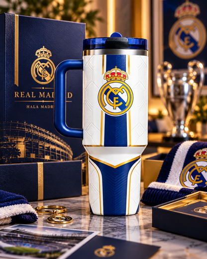 Real Madrid King Champion Insulated Tumbler 30oz 40oz