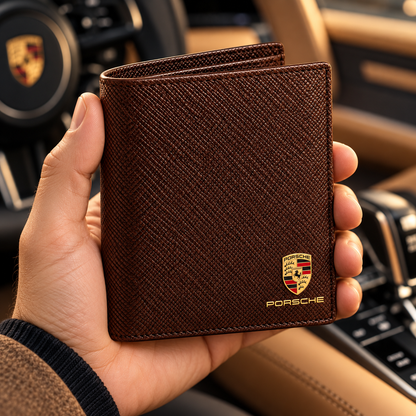 Pors Vertical Classic 2026 Leather Wallet