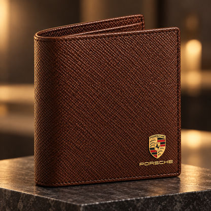 Pors Vertical Classic 2026 Leather Wallet