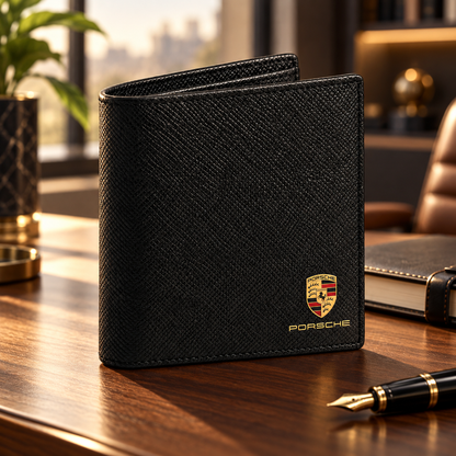 Pors Vertical Classic 2026 Leather Wallet
