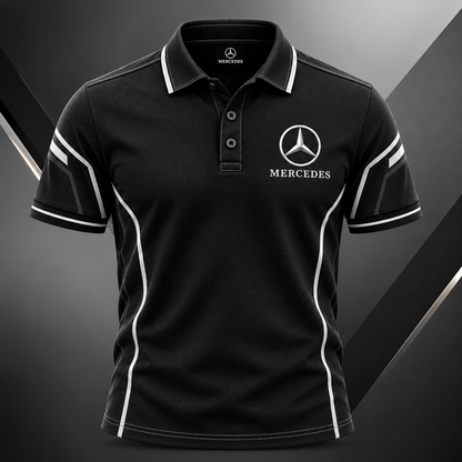 Merc The Herica Fashion All Over Printed Polo and Shorts