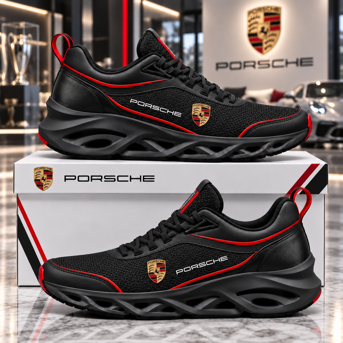 Pors Redline 2026 Sport Chunky Custom Sneaker