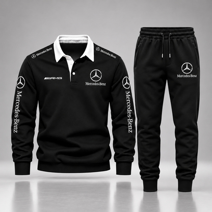 Merc Amg All Over Printed Sweater and Sweatpants Set