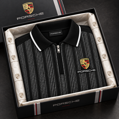 Pors 2026 Mongtoghi Luxury Zip-Polo Shirt