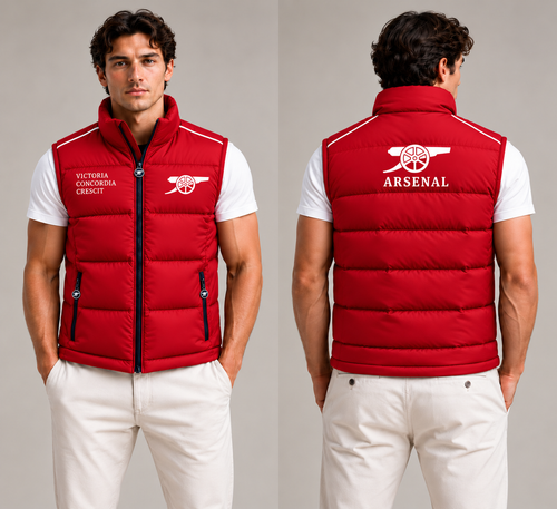 Asn The Invincibles Sleeveless Windproof Puffer Jacket