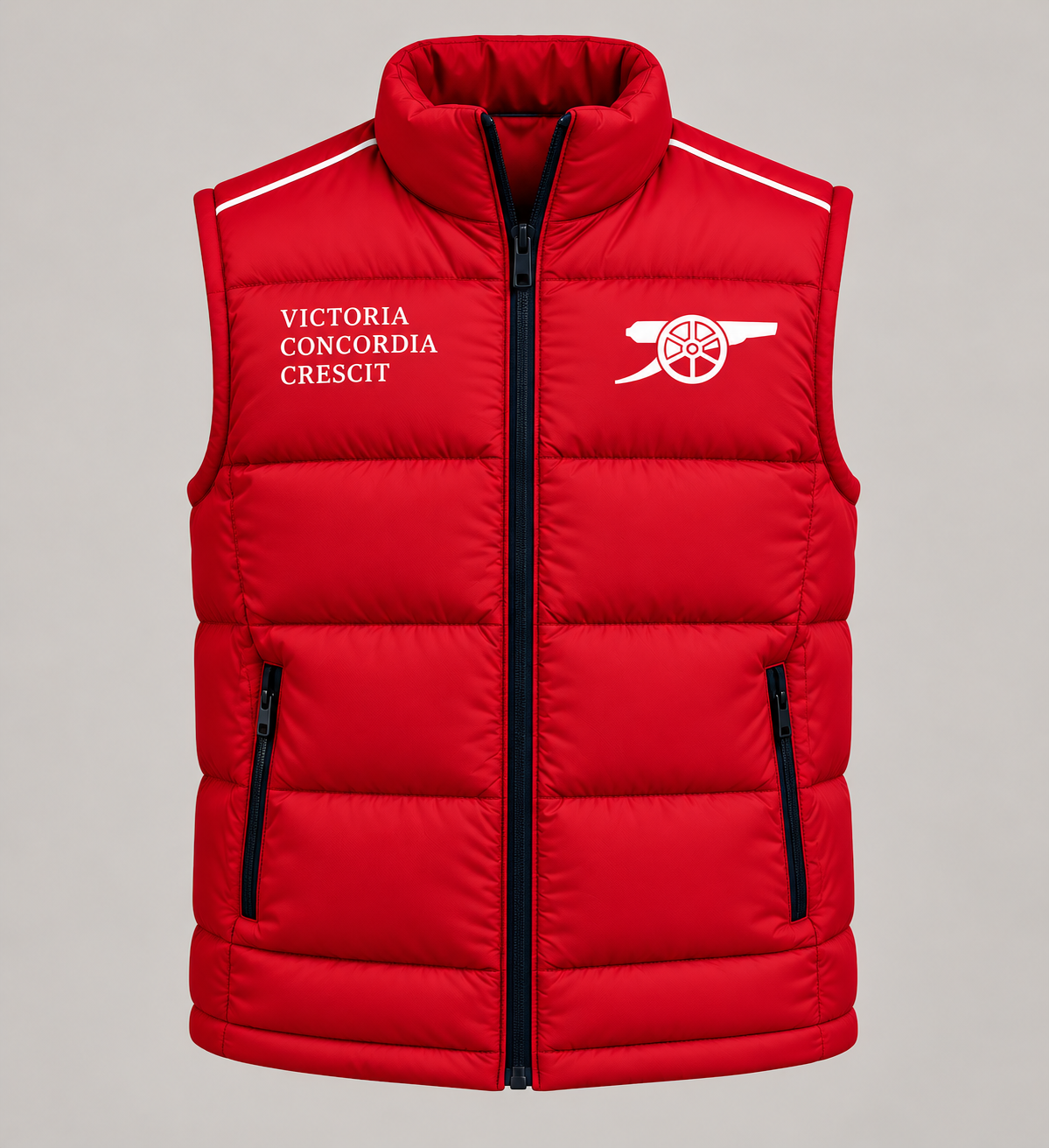 Asn The Invincibles Sleeveless Windproof Puffer Jacket