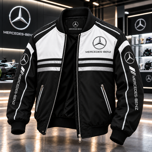 Merc Sport AMG Faux 2026 Bomber Jacket