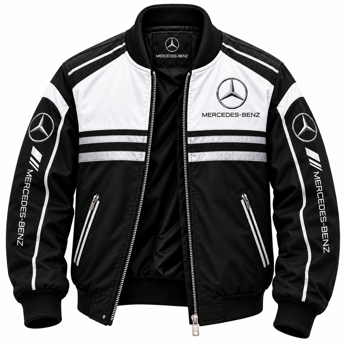 Merc Sport AMG Faux 2026 Bomber Jacket