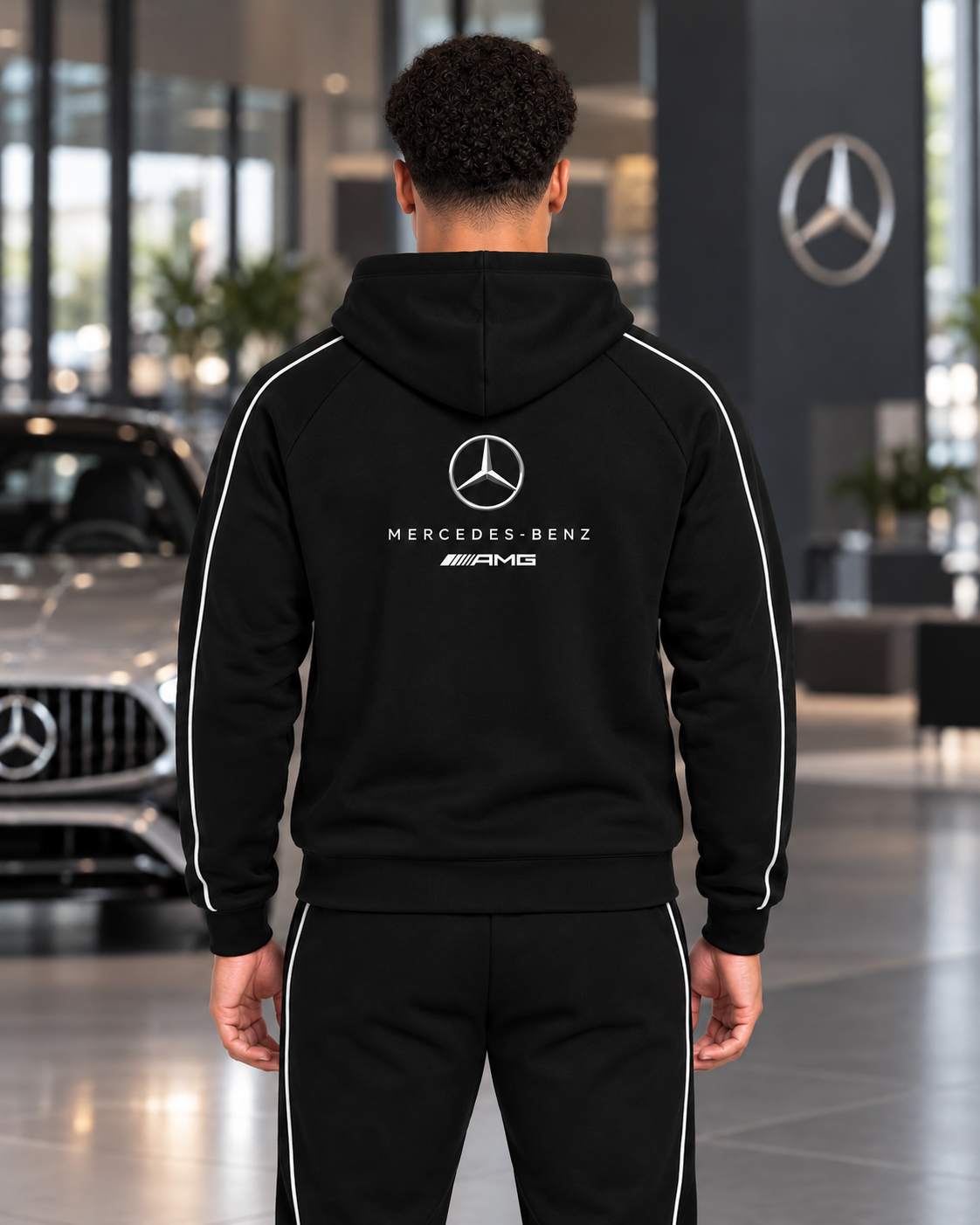 Merc AMG Herigate Hoodie and Sweatpants set