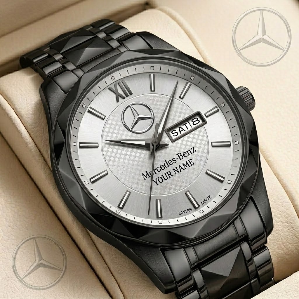 Personalized Merc Bosses Alloy Charley Watch