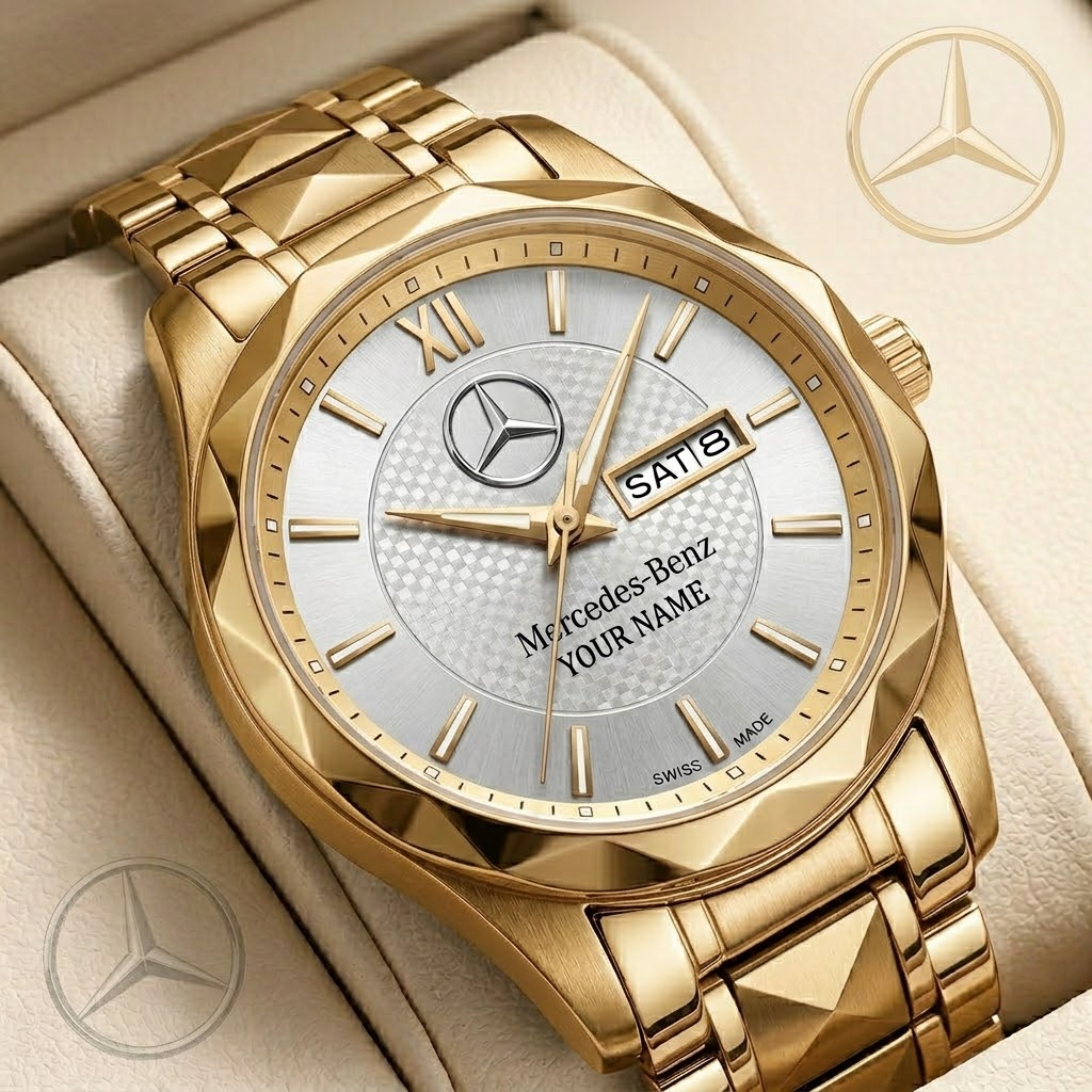 Personalized Merc Bosses Alloy Charley Watch