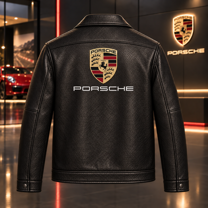 Pors Heritage 2026 Leather Collar Jacket
