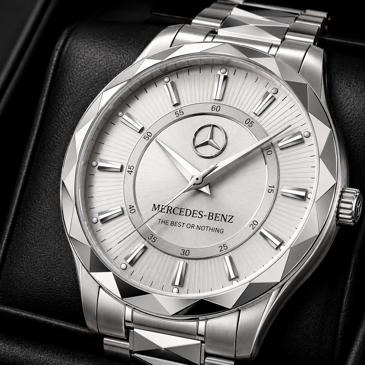 Personalized Merc Executive Alloy Charley Watch