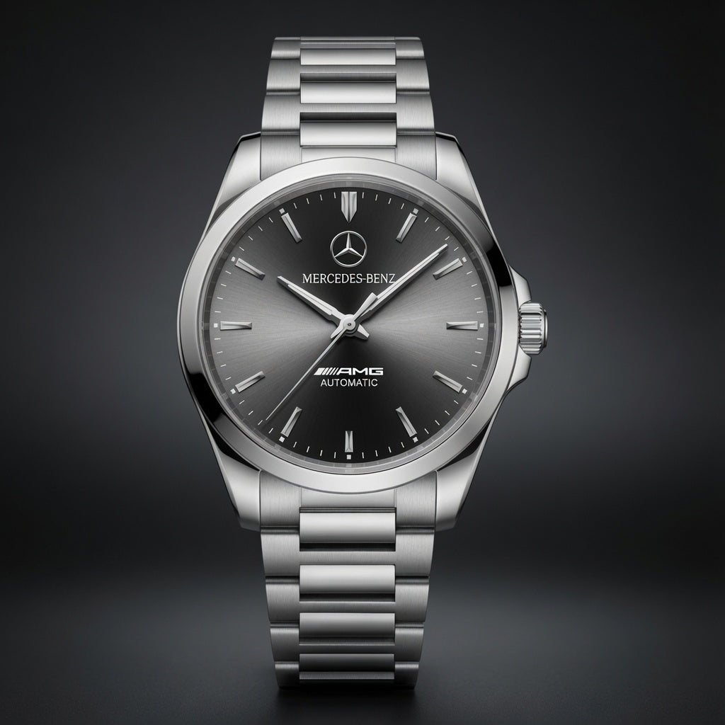 Merc Automatic Since 1926 Alloy Quartz Watch