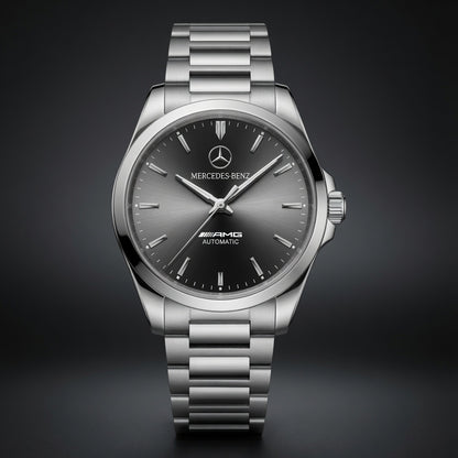 Merc Automatic Since 1926 Alloy Quartz Watch