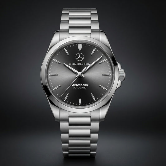 Merc Automatic Since 1926 Alloy Quartz Watch