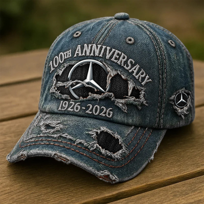 Merc 100th Anniversary Multicolor Denim Cap
