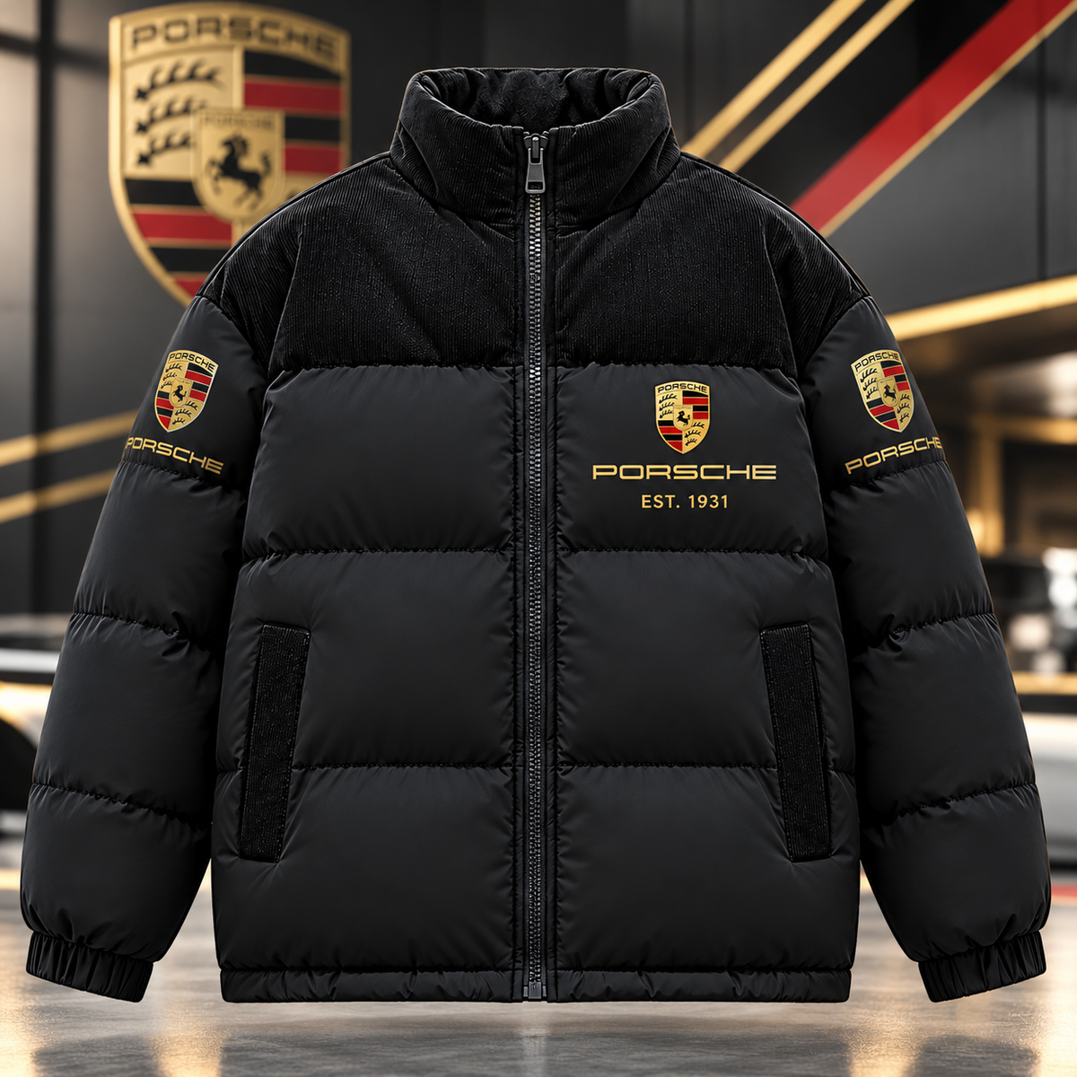 Pors The North Puffer Thermal Stand Collar Jacket