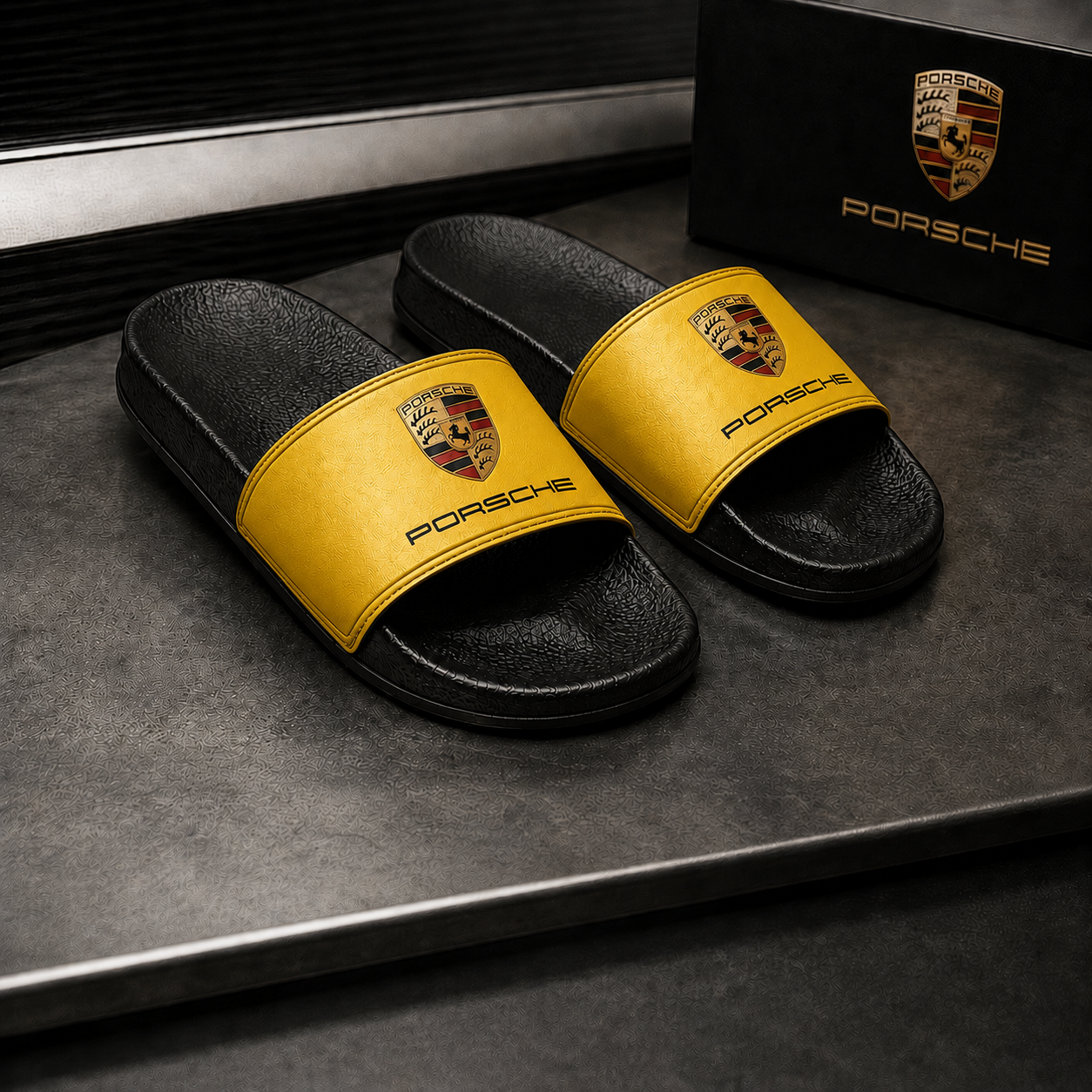 Porsche Custom Leather Sandals
