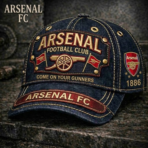 Arsenal The Gunners Vintage 1886 Classic Cap (1886-2026)