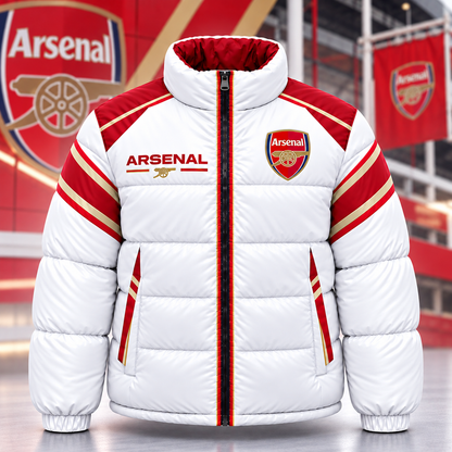 Ars The Gunners Puffer Thermal Stand Collar Jacket
