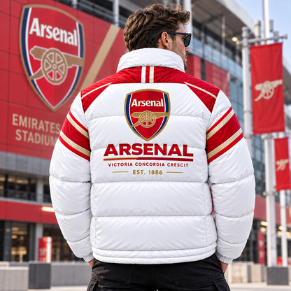 Ars The Gunners Puffer Thermal Stand Collar Jacket