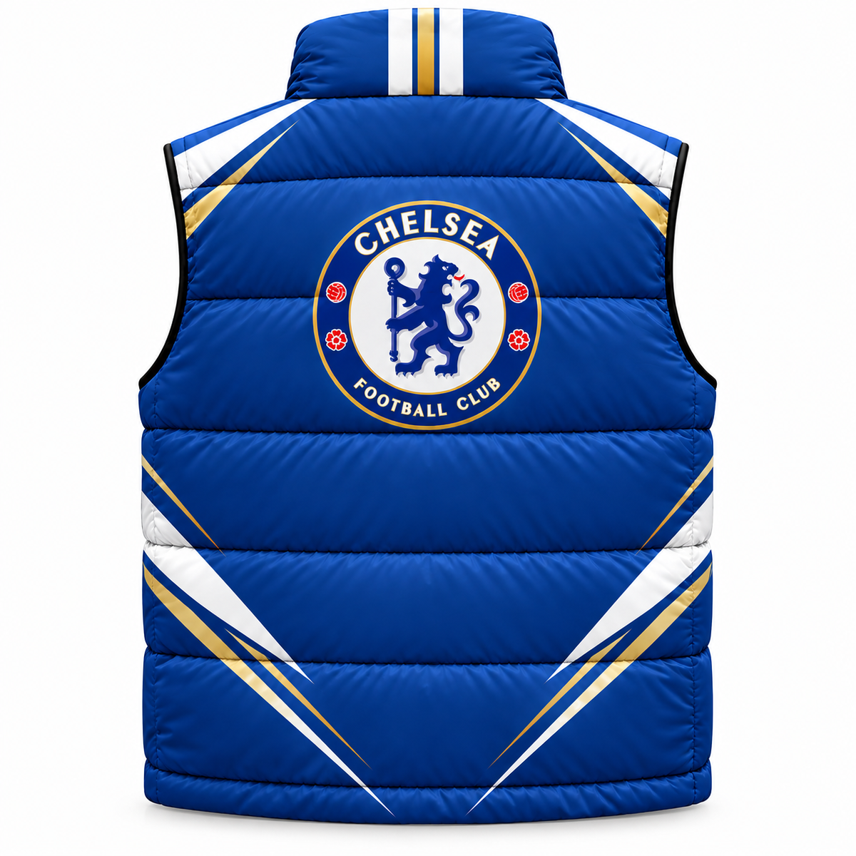 Chelsea FC 2026 Sleeveless Puffer Vest Jacket