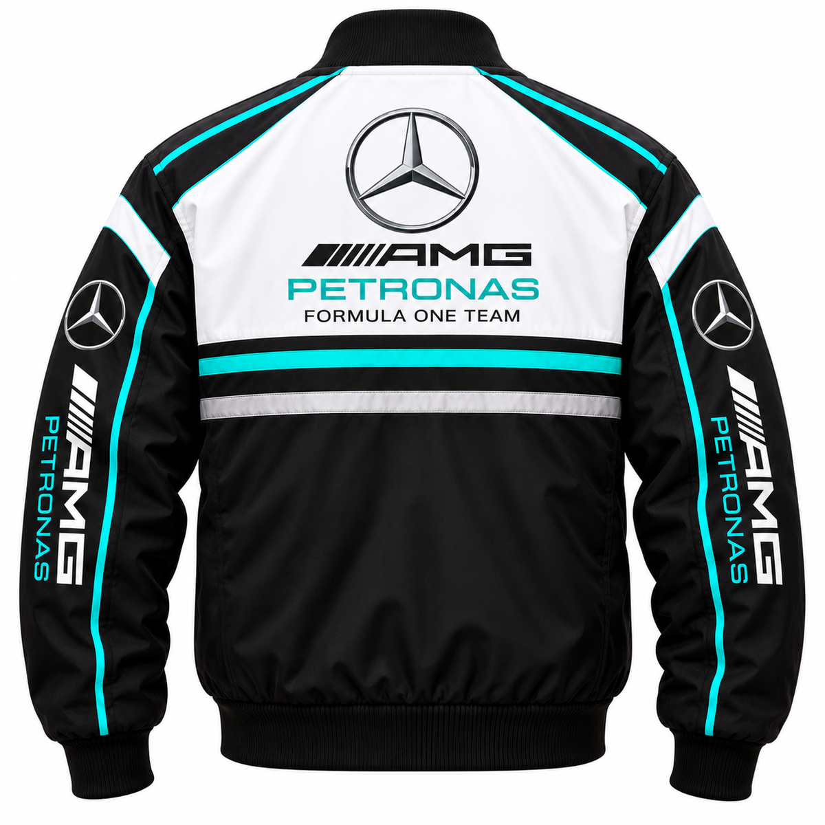 Merc Petronas Faux 2026 Bomber Jacket