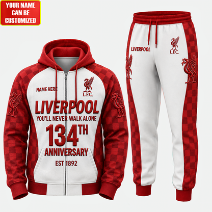 Personalized LVP EST 1892 3D All over Printed Hoodie and Sweatpants set