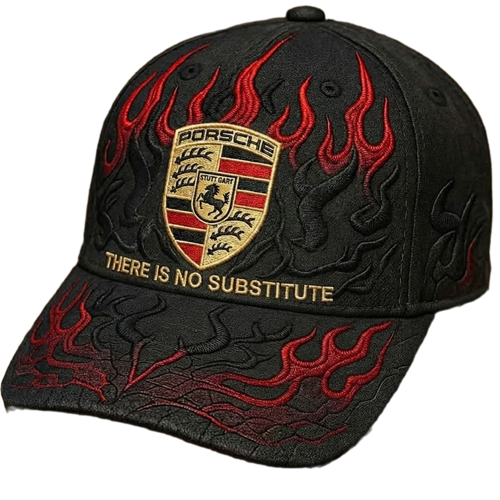 Personalized Pors Fire Art Classic Cap